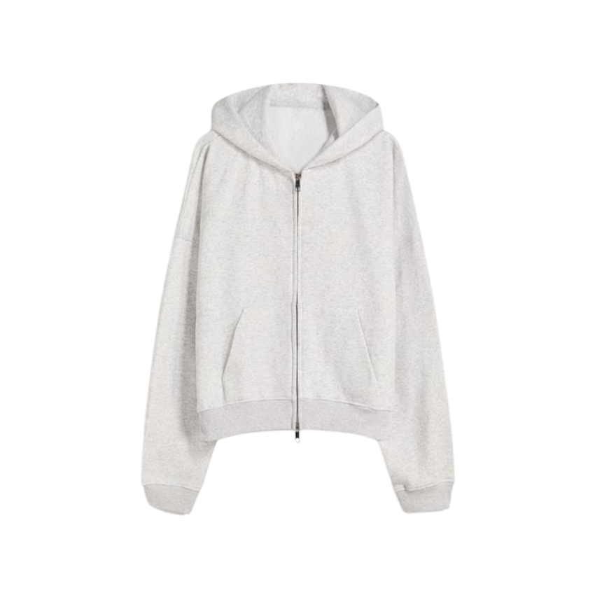 Sweat zippé oversize à capuche Arko